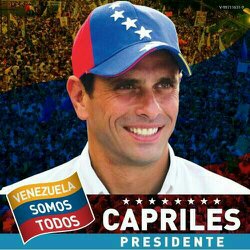 The man with the vision, Capriles.